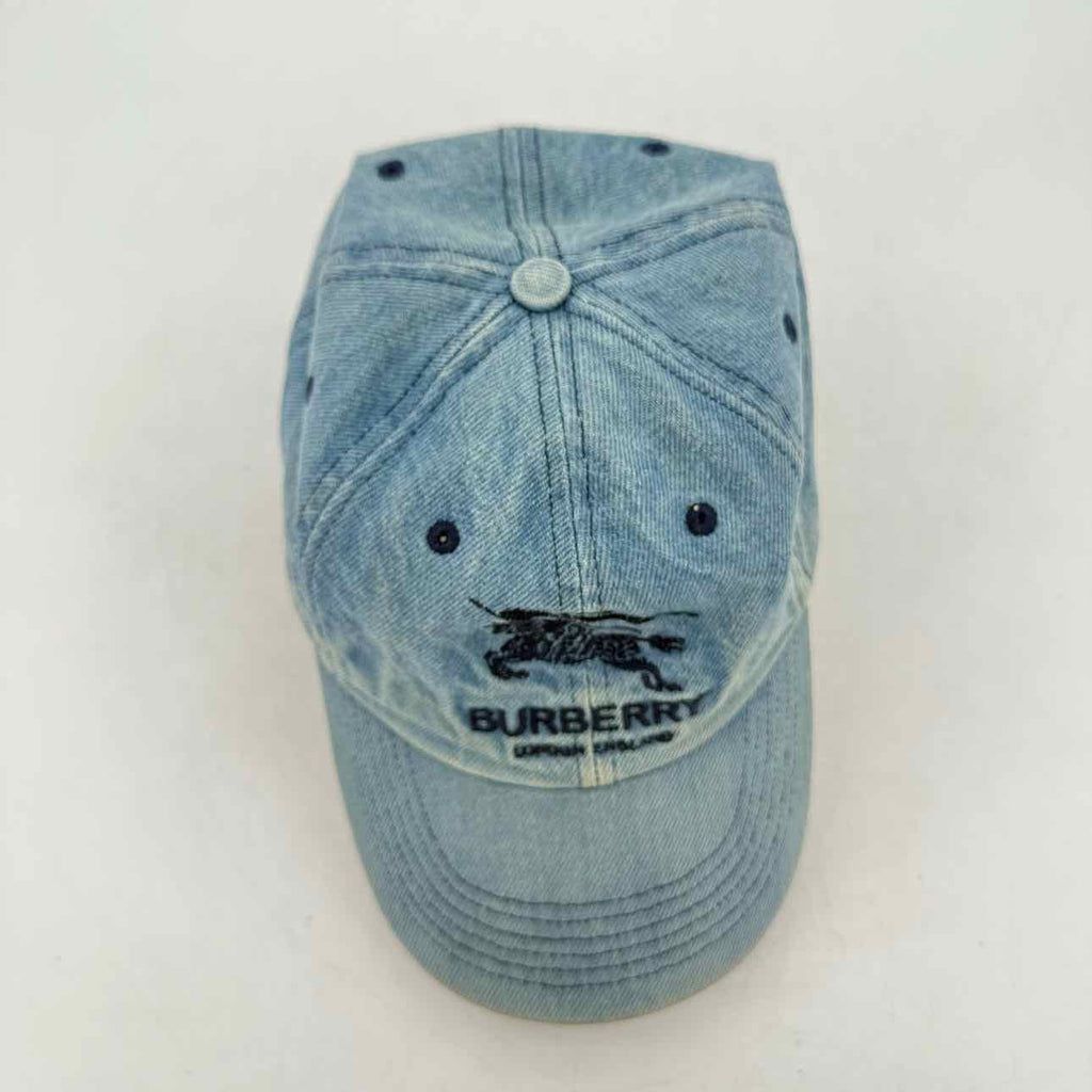 Supreme Cap "BURBERRY DENIM" 2022 Used Blue Size OS