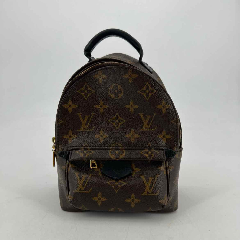 buy used louis vuitton backpack Brown Monogram Palm Spring PM Feminine Update Of The Historic Montsouris Model SOLDAuthentic Louis Vuitton backpack- Used