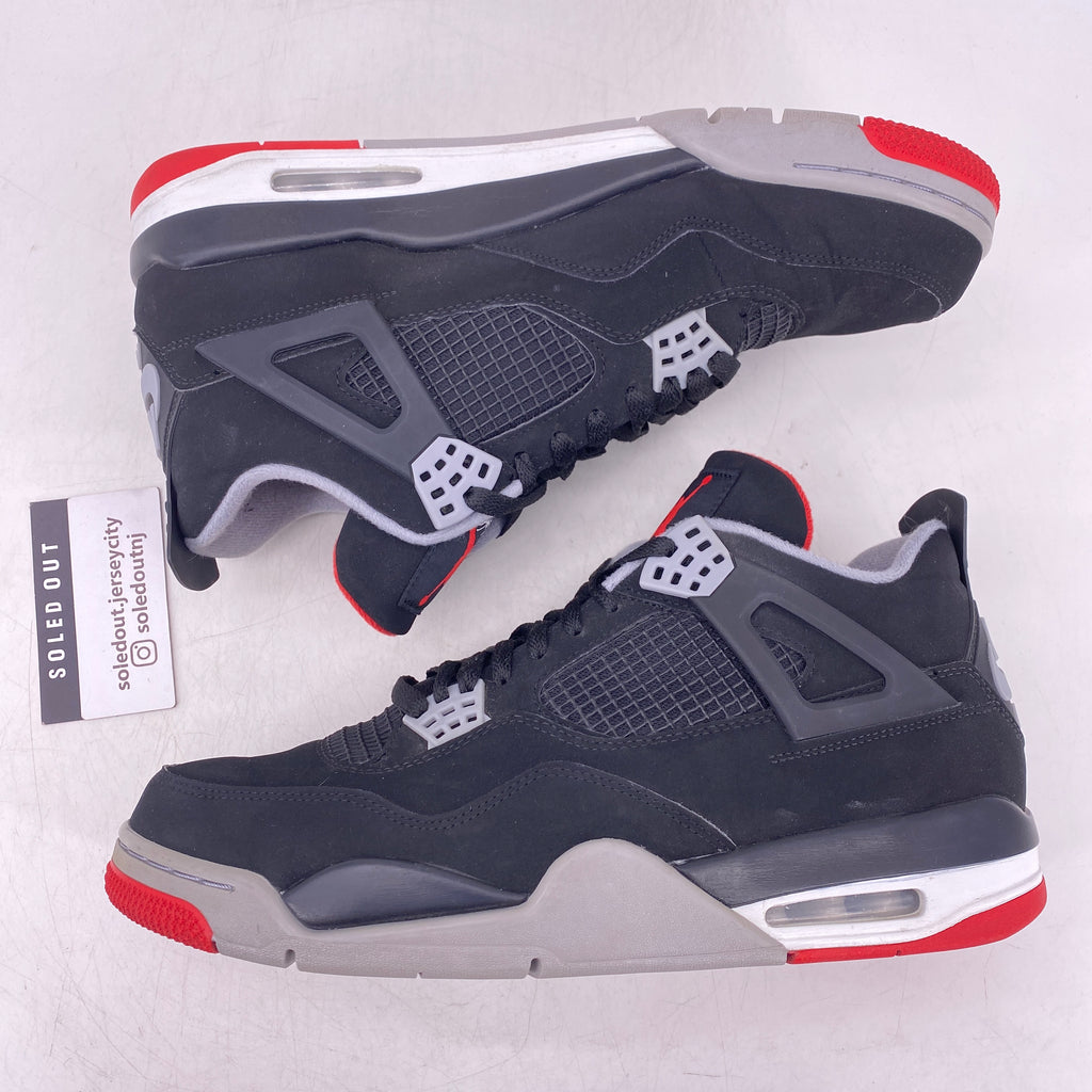 Air Jordan 4 Retro "Bred" 2019 Used Size 12