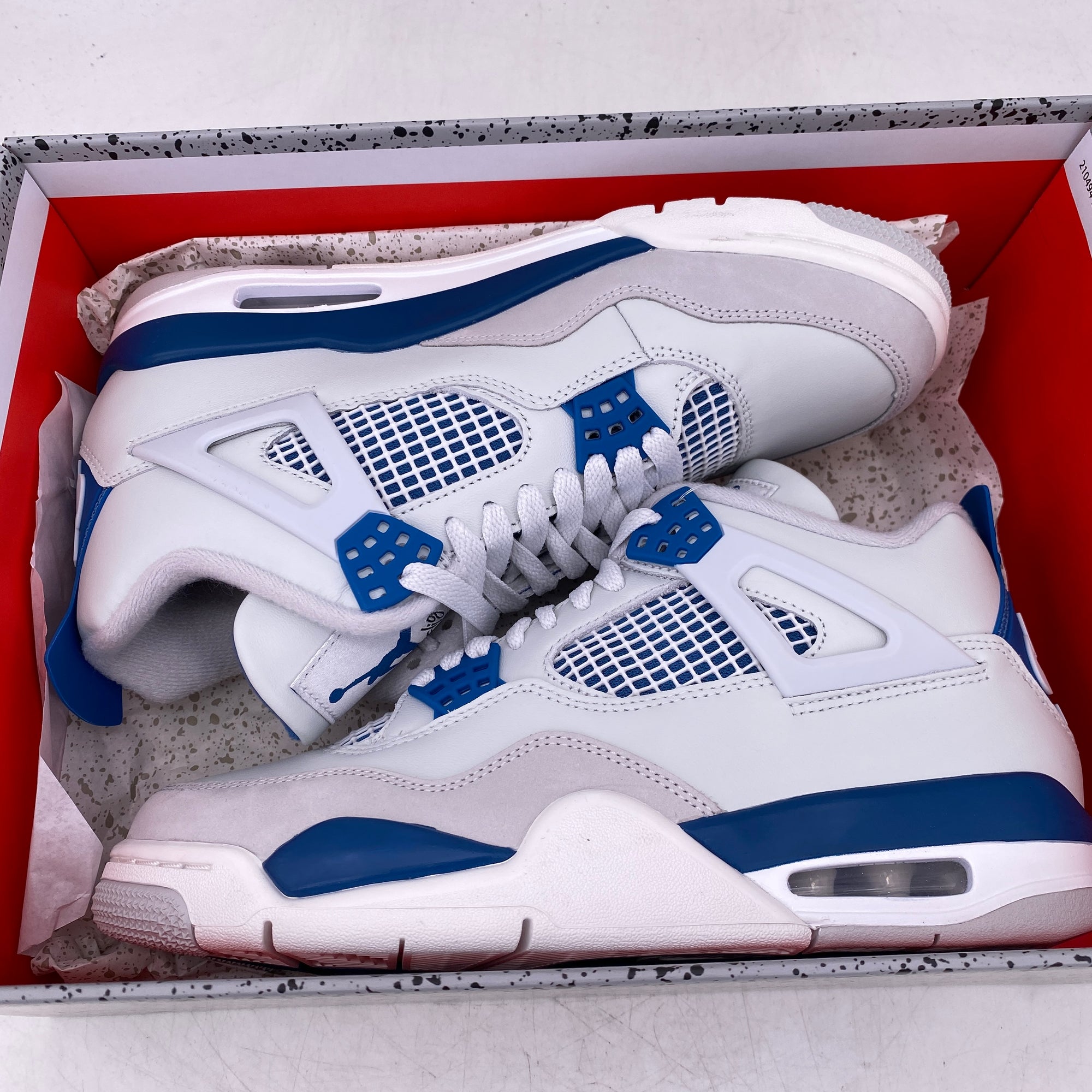 Air Jordan 4 Retro &quot;Military Blue&quot; 2024 New Size 8