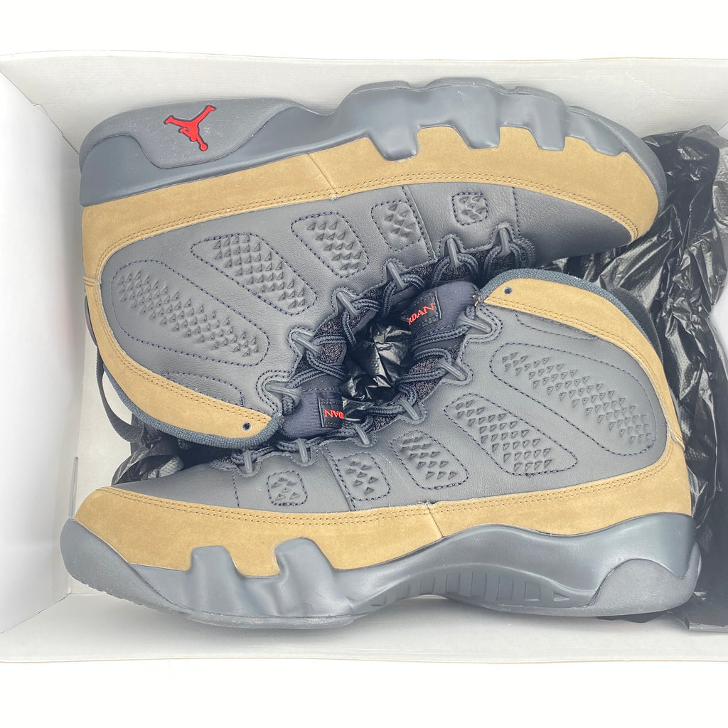 Air Jordan 9 Retro "Olive" 2024 New Size 8.5