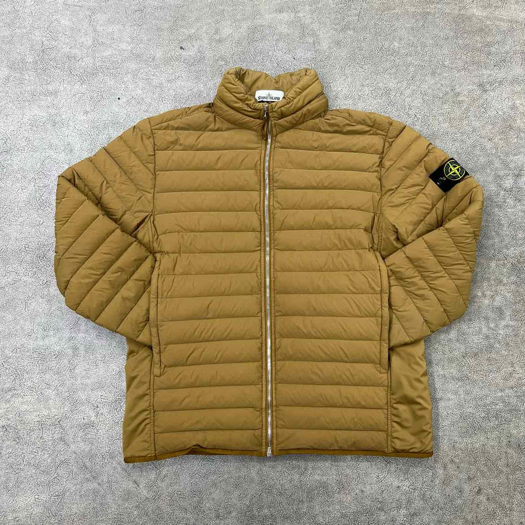 Stone Island Jacket "PUFFER" Tan Used Size 2XL
