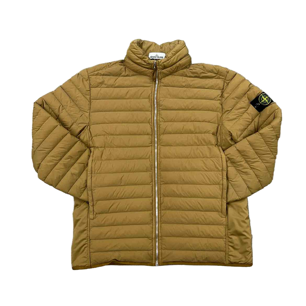 Stone Island Jacket "PUFFER" Tan Used Size 2XL