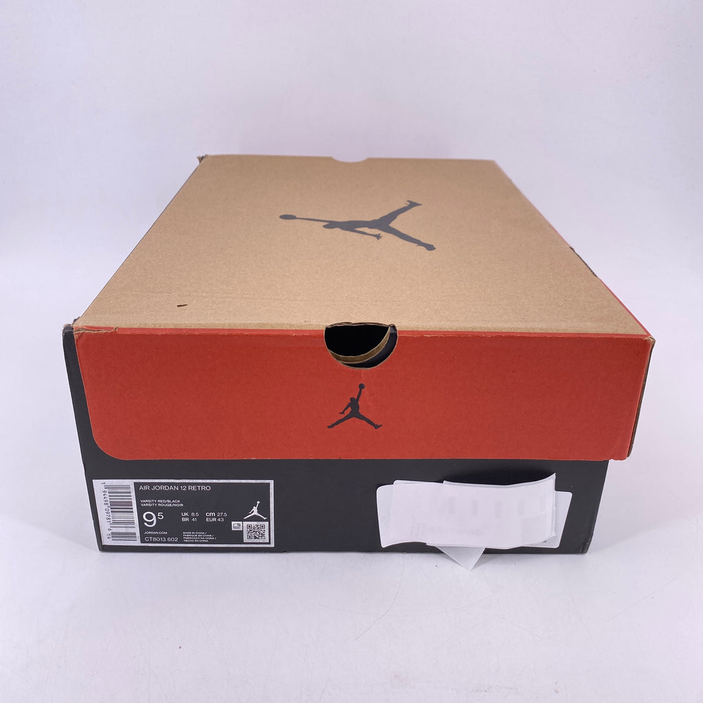 Air Jordan 12 Retro "Reverse Flu Game" 2020 New Size 9.5