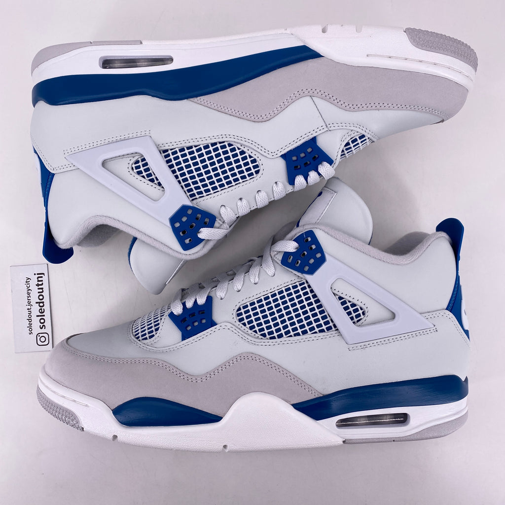 Air Jordan 4 Retro "Military Blue" 2024 New Size 13