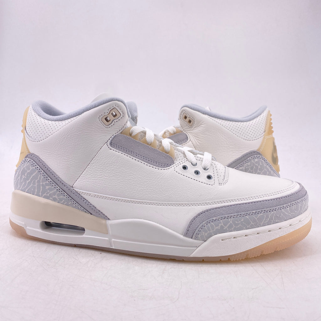 Air Jordan 3 Retro "Craft Ivory" 2024 New Size 13