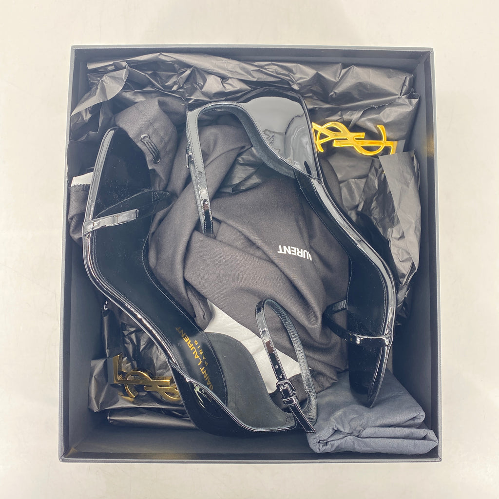 Saint Laurent Opyum "85 Ysl Heels"  New Size 37.5