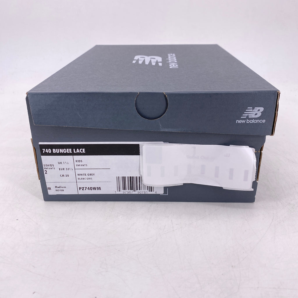 New Balance (PS) 740 "White Silver" 2024 New Size 2Y