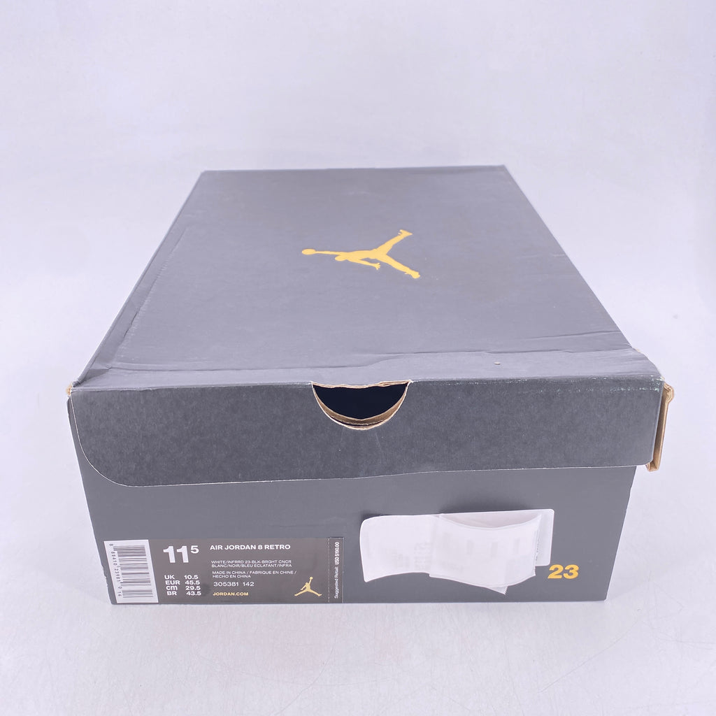 Air Jordan 8 Retro "Three Peat" 2023 Used Size 11.5