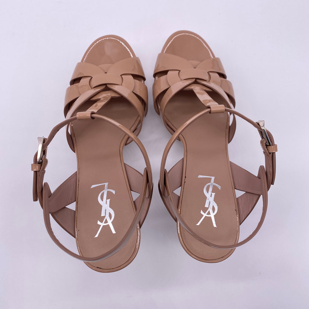 Saint Laurent Tribute "75 Ysl Heels"  New Size 38