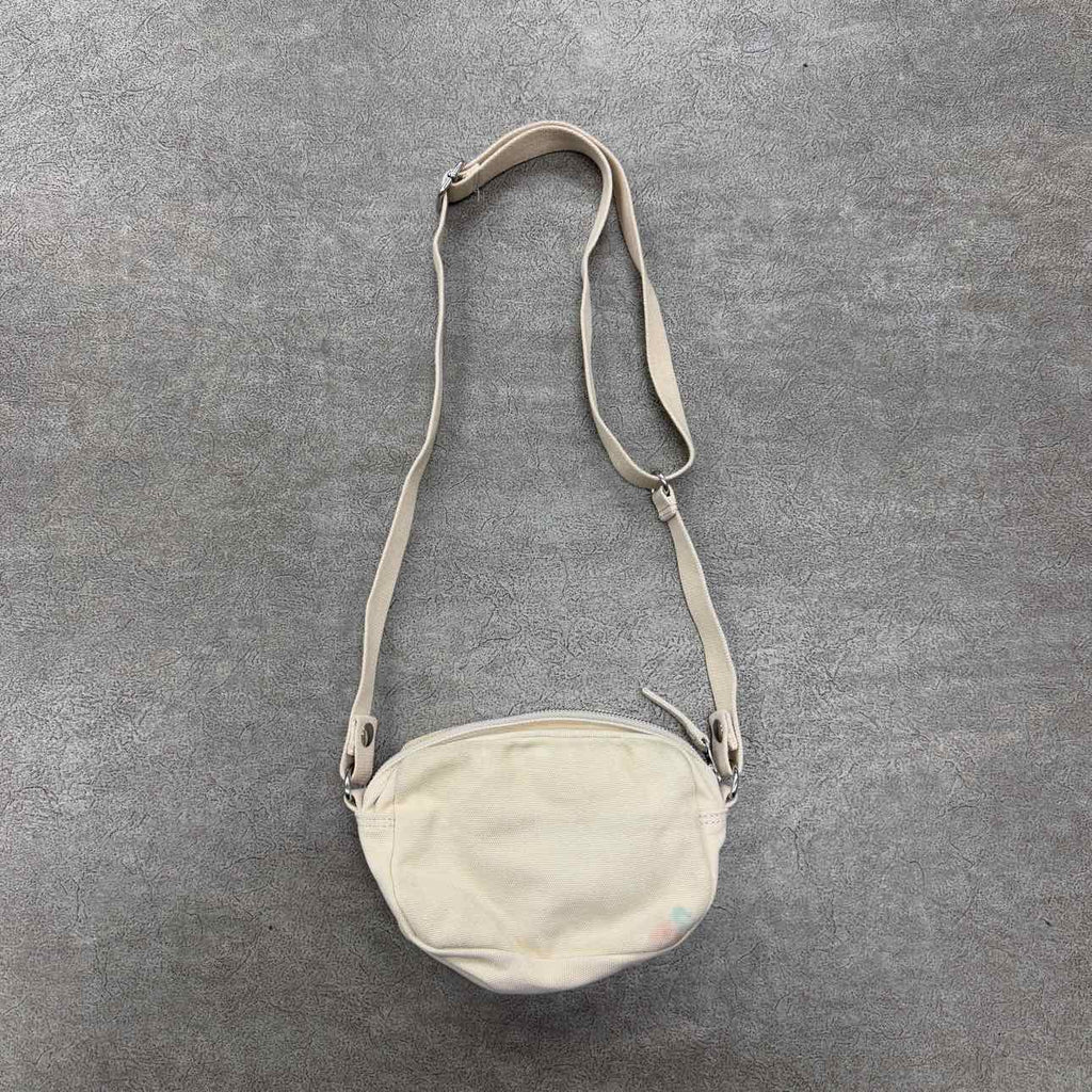 Stussy Shoulder Bag "WORKWEAR" Used Cream Size OS