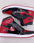 Air Jordan 1 Retro High OG "Patent Bred" 2021 New Size 13