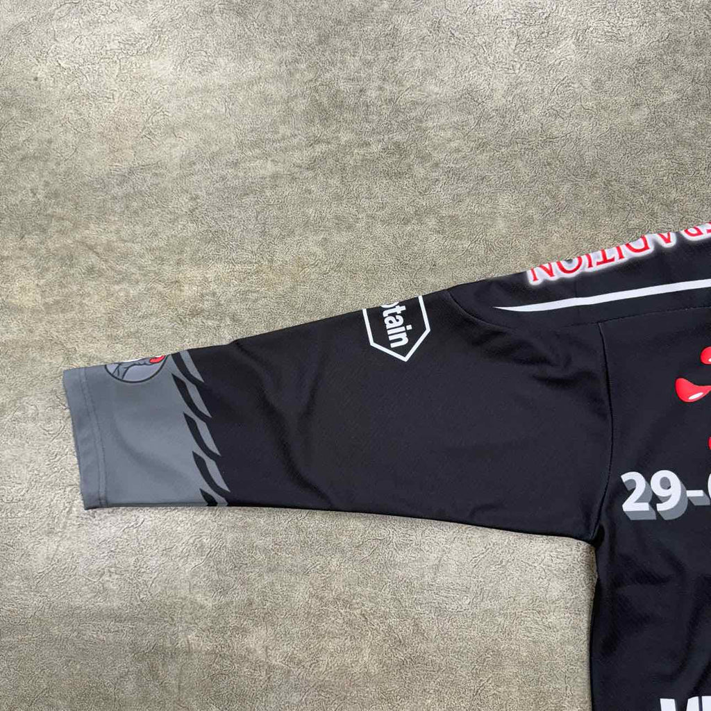Supreme Jersey "EAGLE MOTO" Black Used Size M