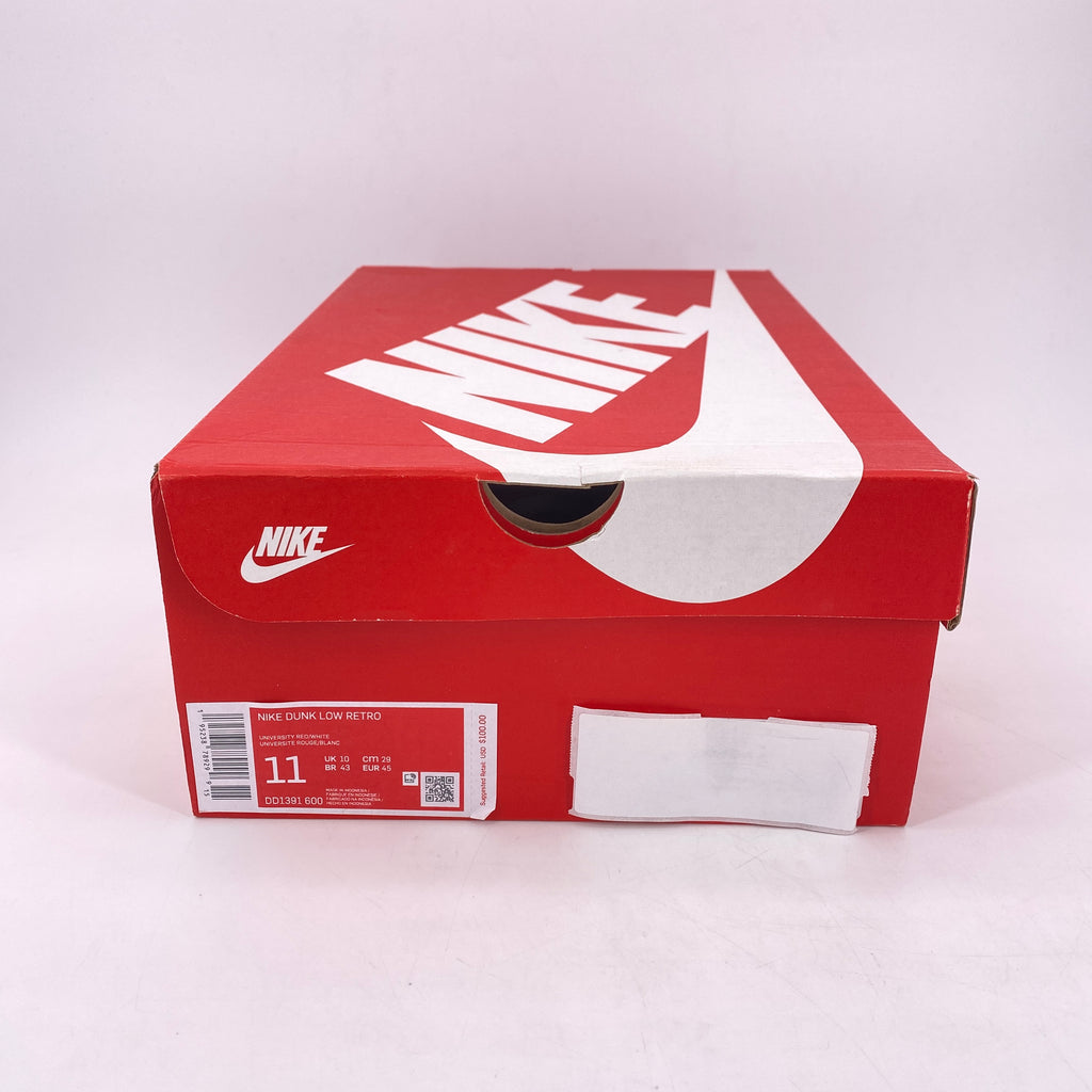 Nike Dunk Low Retro "Championship Red" 2021 New Size 11