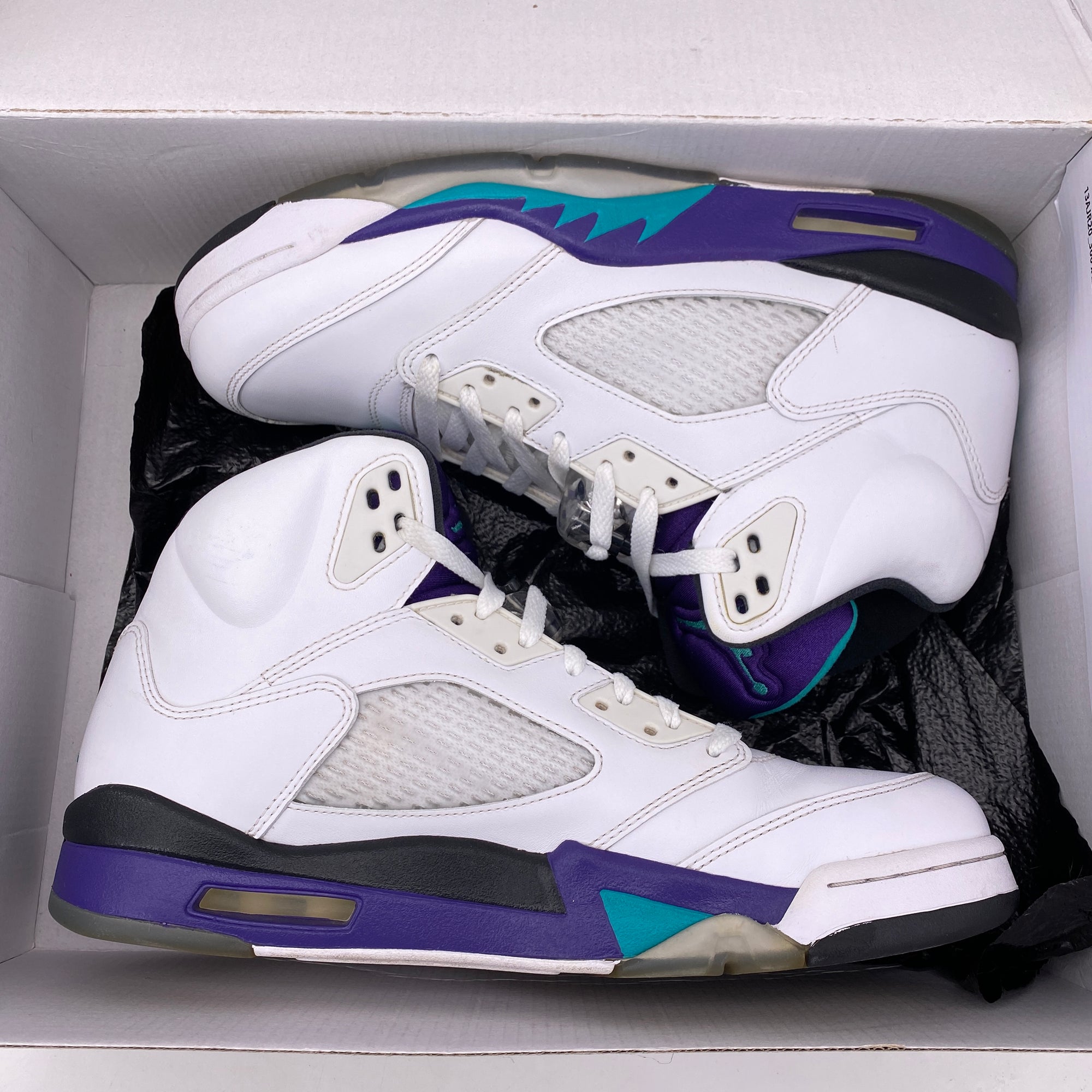 Air Jordan 5 Retro &quot;Grape&quot; 2013 Used Size 10.5