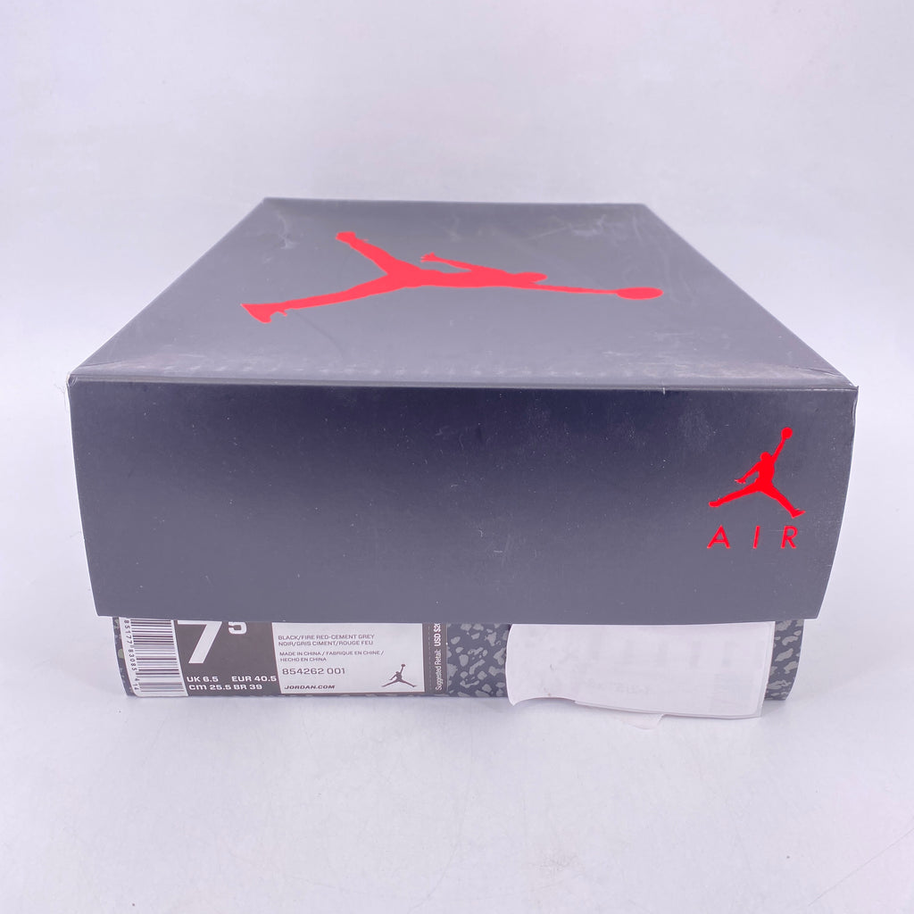 Air Jordan 3 Retro "Black Cement" 2018 New Size 7.5