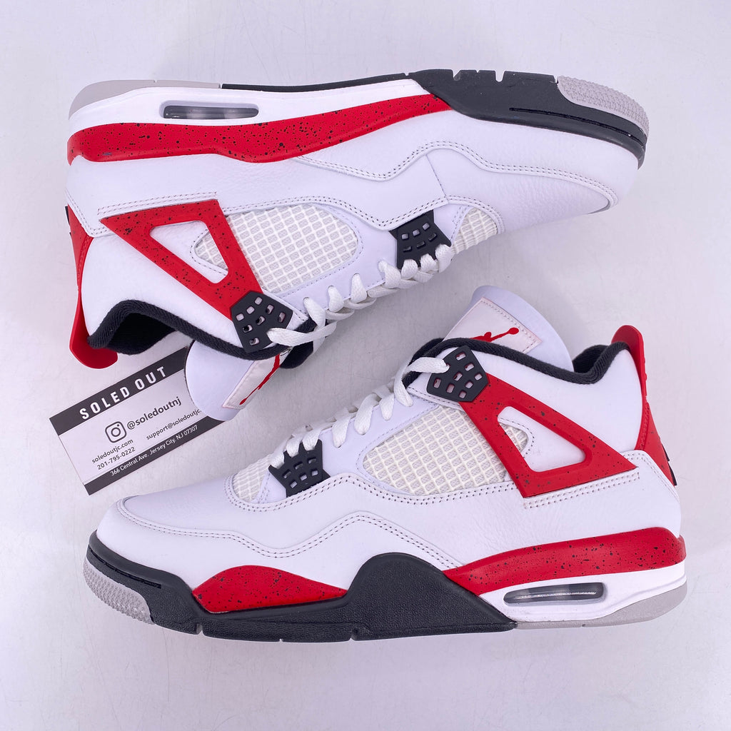 Air Jordan 4 Retro "Red Cement" 2023 New Size 11
