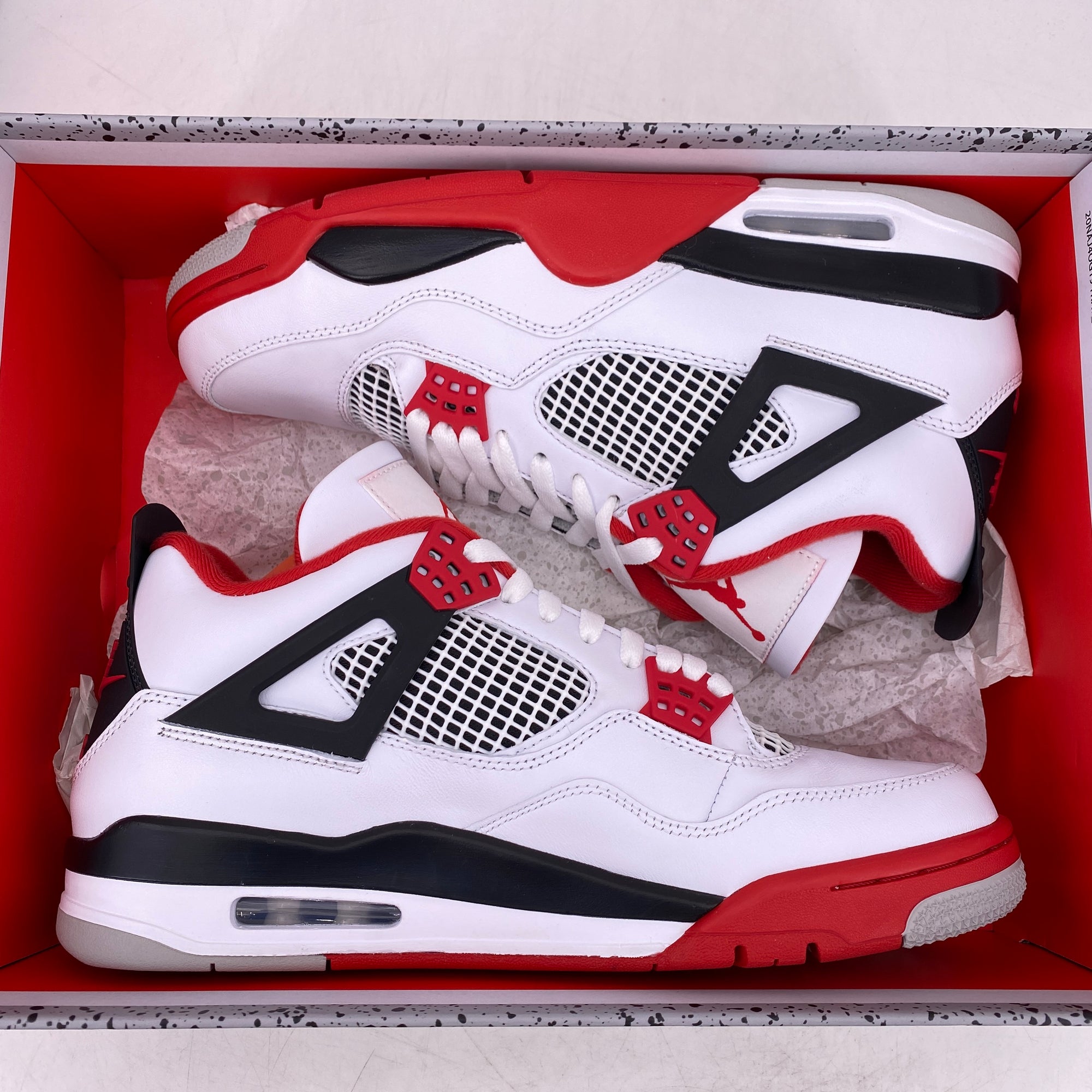 Air Jordan 4 Retro &quot;Fire Red&quot; 2020 New Size 10.5