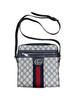 Gucci Messenger Bag "GG SUPREME OPHIDIA" Used Navy Size OS