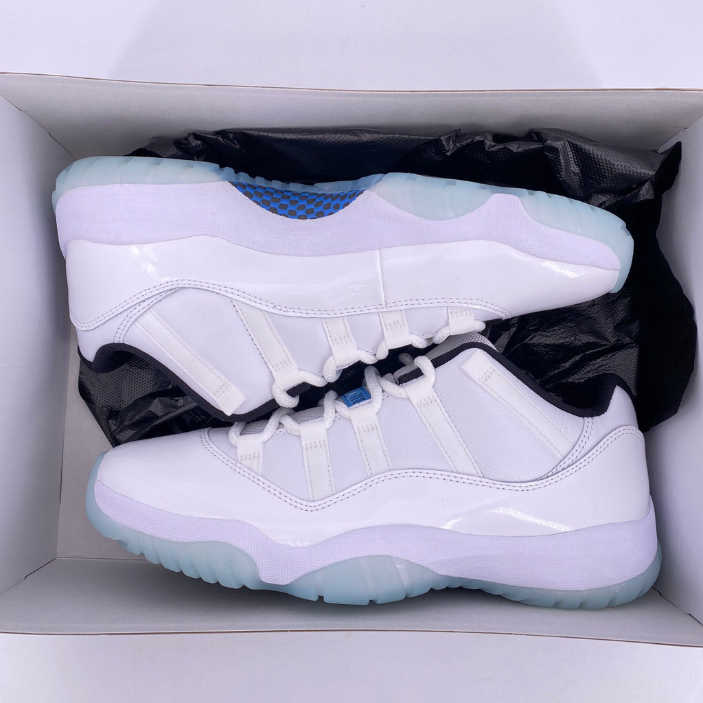 Air Jordan 11 Retro Low "Legend Blue" 2021 New Size 9