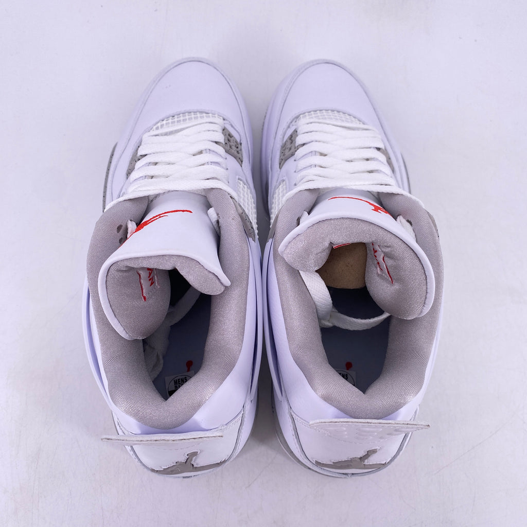 Air Jordan 4 Retro "White Oreo" 2021 New Size 10