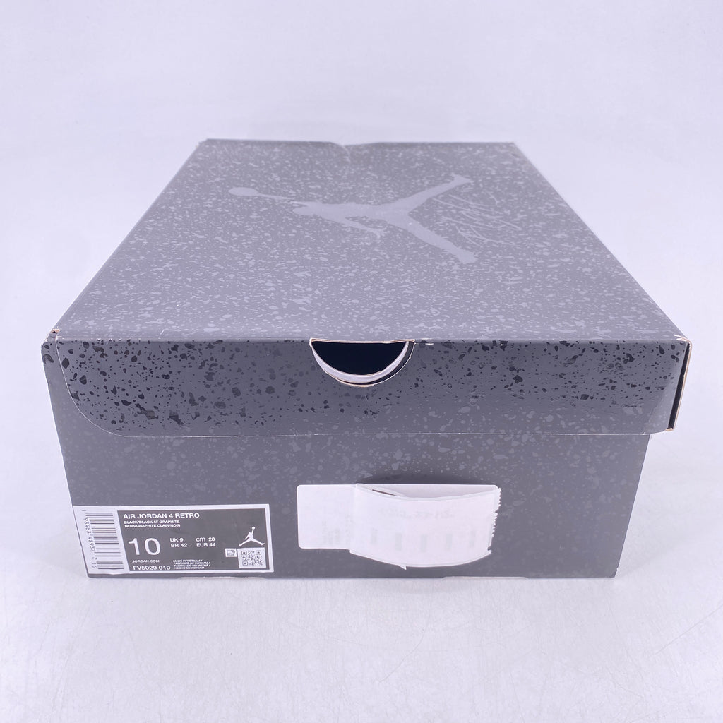 Air Jordan 4 Retro "Black Cat" 2025 Used Size 10