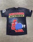 Hellstar T-Shirt "KNOCK-OUT" Black Used Size XS