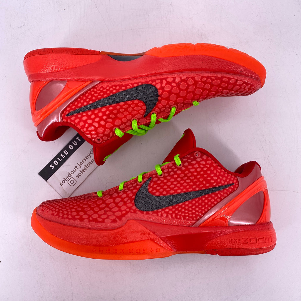 Nike Kobe 6 Protro "Reverse Grinch" 2023 Used Size 8
