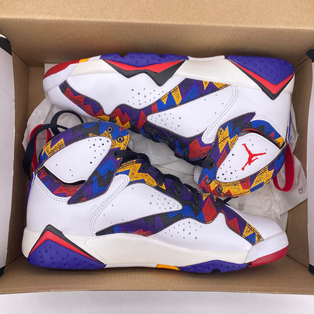 Air Jordan (GS) 7 Retro "Nothing But Net" 2015 New Size 6Y