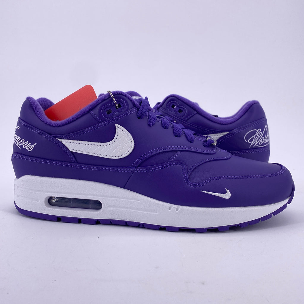 Nike Air Max 1 "Supreme Varsity Purple" 2025 New Size 8.5