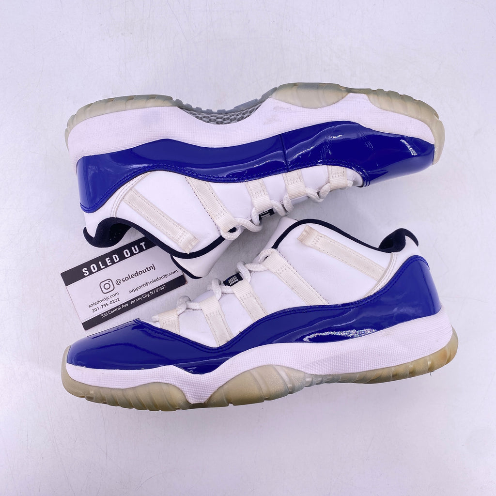 Air Jordan (W) 11 Retro Low "White Concord" 2020 Used Size 8.5W