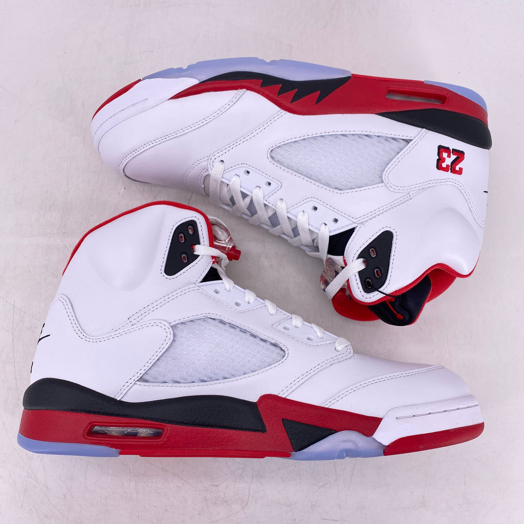 Air Jordan 5 Retro "Fire Red Black Tongue" 2025 New Size 12
