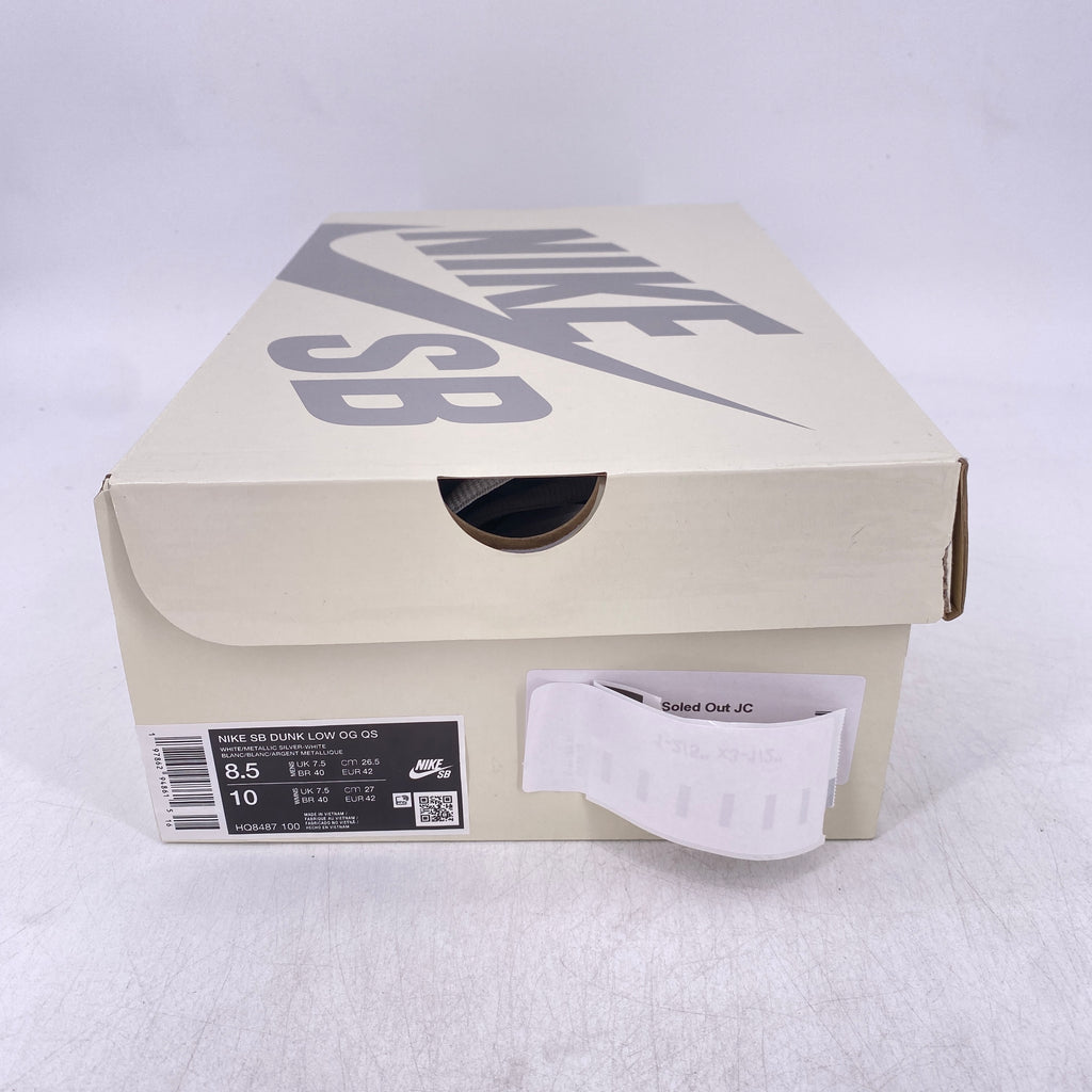 Nike SB Dunk Low "Supreme 94 White" 2025 Used Size 8.5