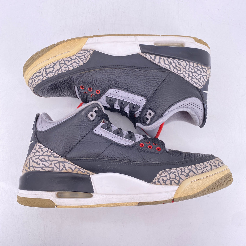 Air Jordan 3 Retro "Black Cement" 2018 Used Size 9