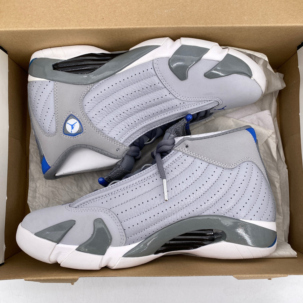 Air Jordan 14 Retro "Wolf Grey" 2014 New Size 8