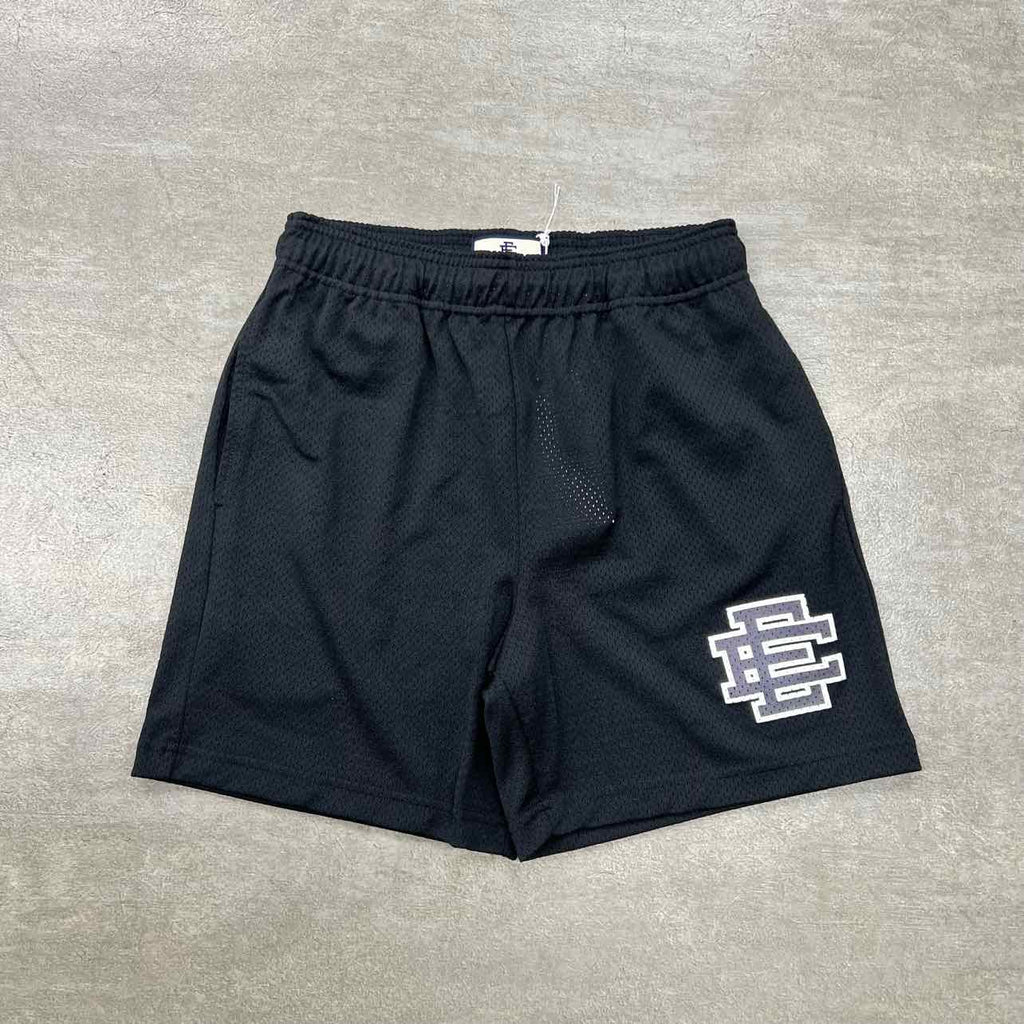 Eric Emanuel Mesh Shorts "BLACK" Black New Size S
