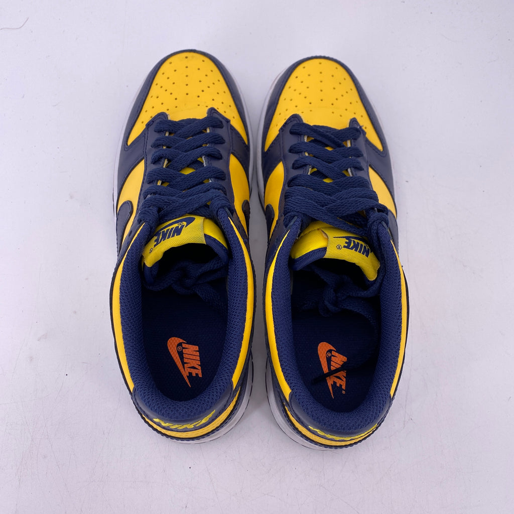 Nike (GS) Dunk Low "Michigan" 2021 Used Size 5.5Y