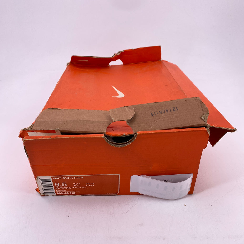 Nike Dunk High "College Orange" 2006 Used Size 9.5