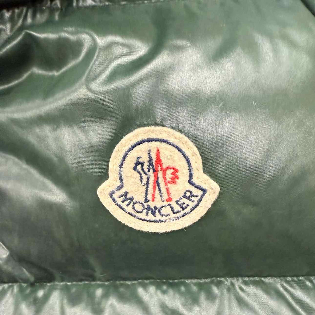 Moncler Vest "GILET" Forest Green Used Size 2