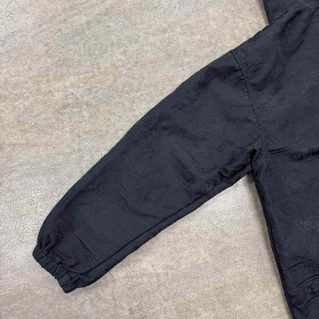 Supreme Anorak &quot;FLORAL&quot; Black Used Size S