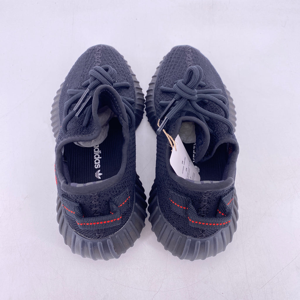 Adidas Boost 350 V2 "Black Red" 2017 New Size 4.5