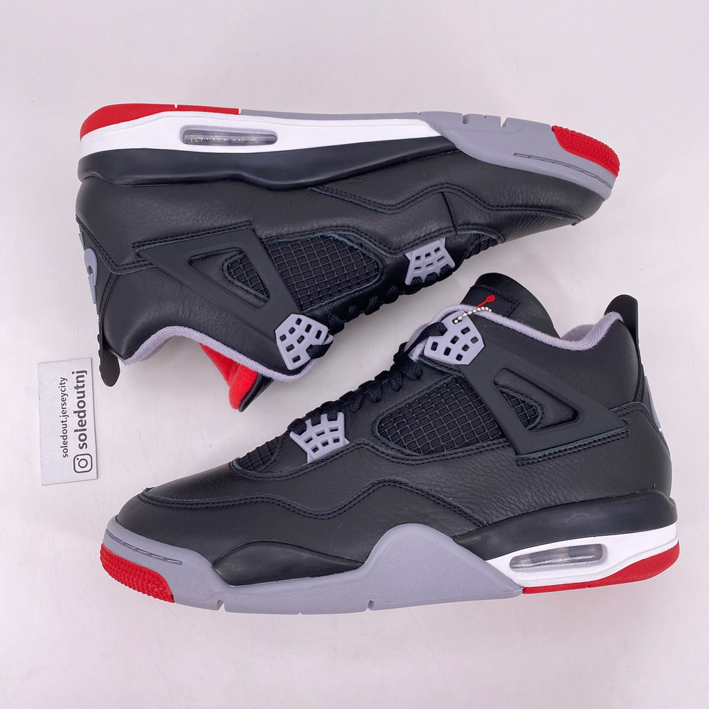Air Jordan 4 Retro "Bred Reimagined" 2024 New Size 10.5