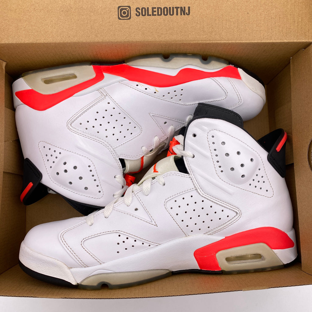 Air Jordan 6 Retro "White Infrared" 2014 Used Size 10