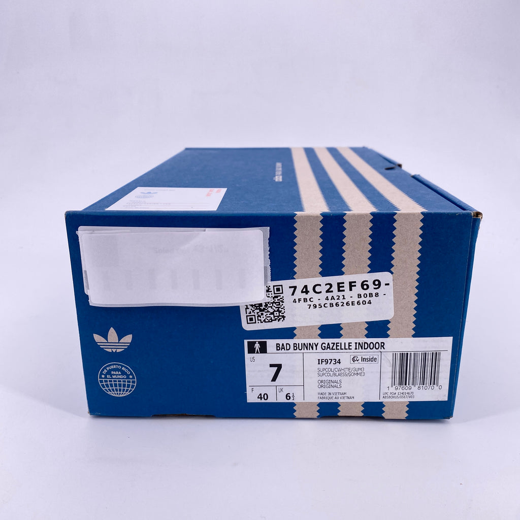 Adidas Gazelle Indoor "Bad Bunny San Juan" 2024 New Size 7