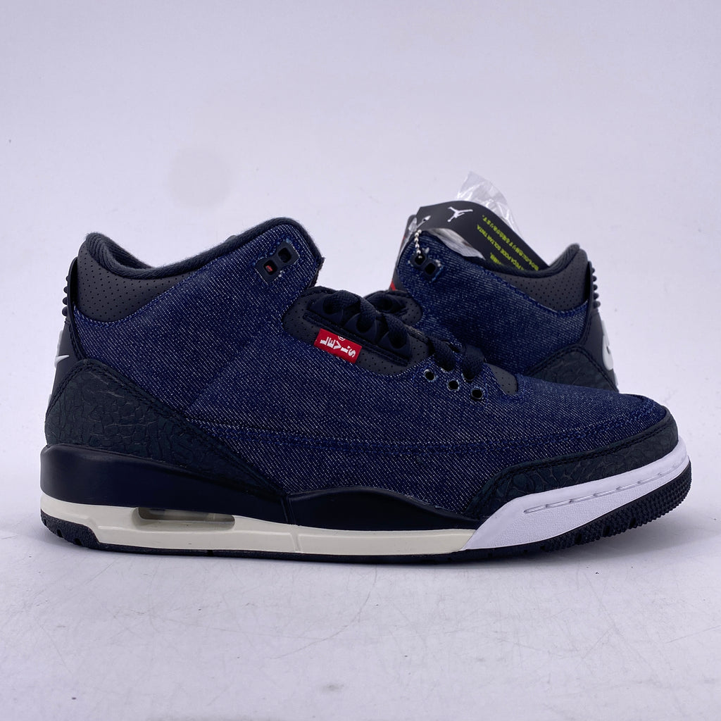 Air Jordan 3 Retro "Levis Indigo" 2026 New Size 8.5