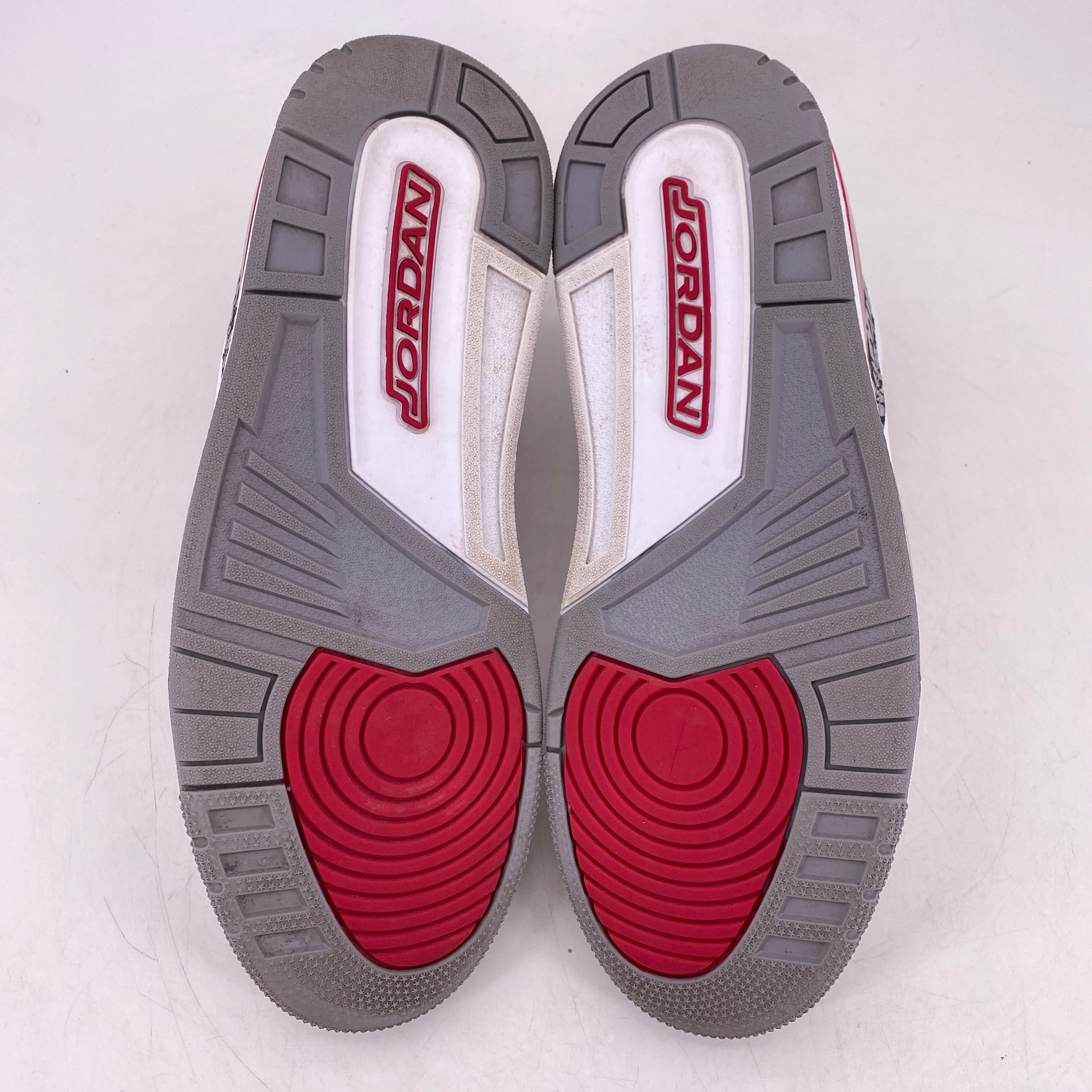 Air Jordan 3 Retro &quot;Cardinal Red&quot; 2022 Used Size 10.5
