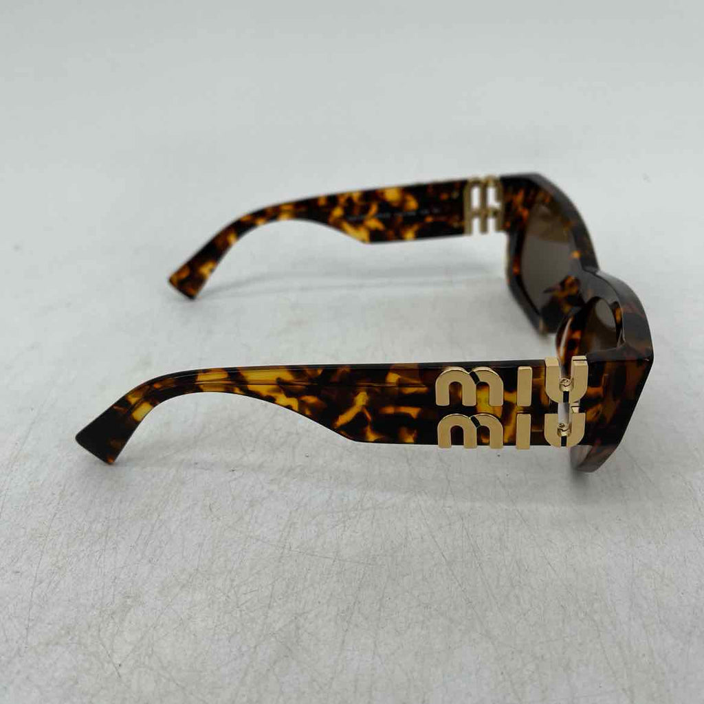 Miu Miu Sunglasses "HONEY HAVANA" New Yellow Size OS
