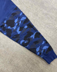 Bape Zip Up "GIANT SHARK" Blue Used Size XL