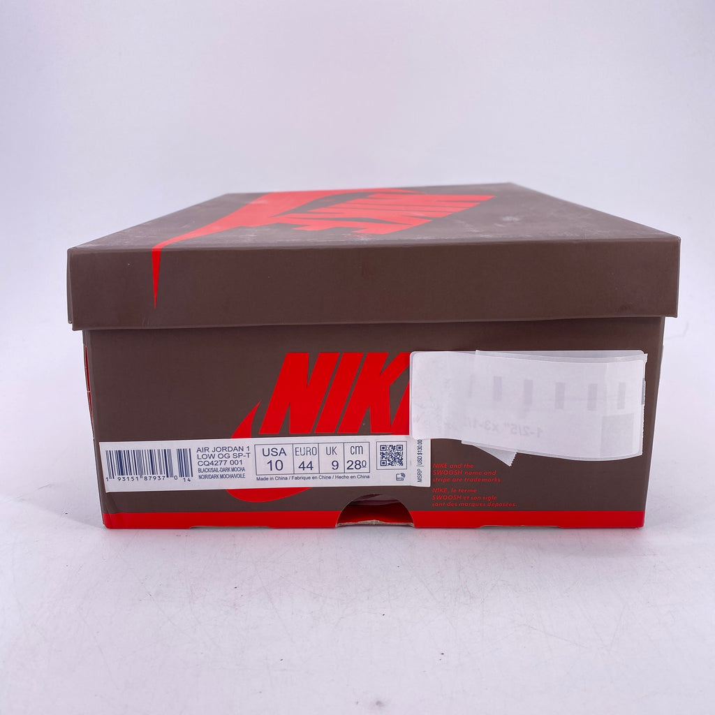 Air Jordan 1 Retro Low "Travis Scott Mocha" 2019 New Size 10