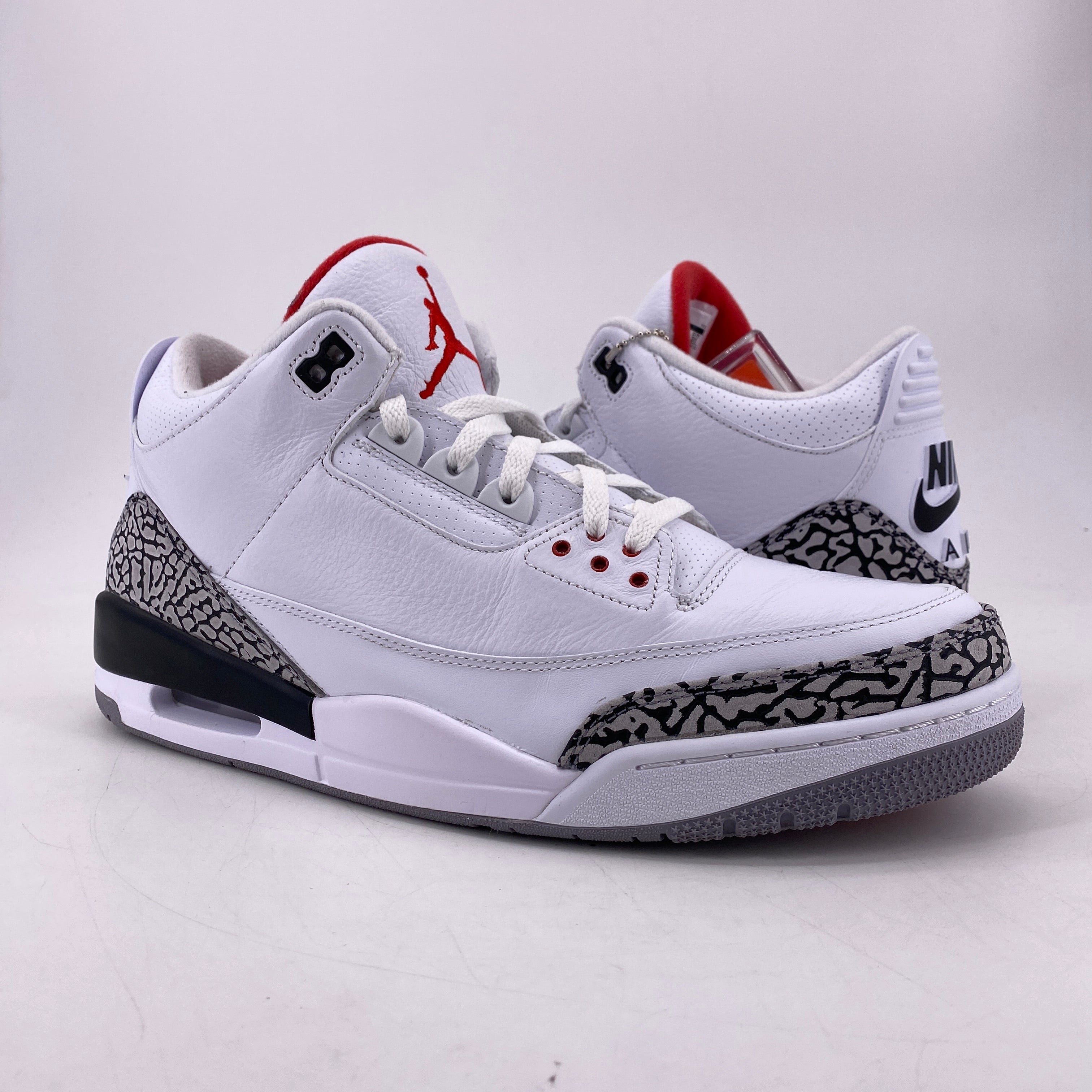 Air Jordan 3 Retro &quot;White Cement 88&quot; 2013 Used Size 13